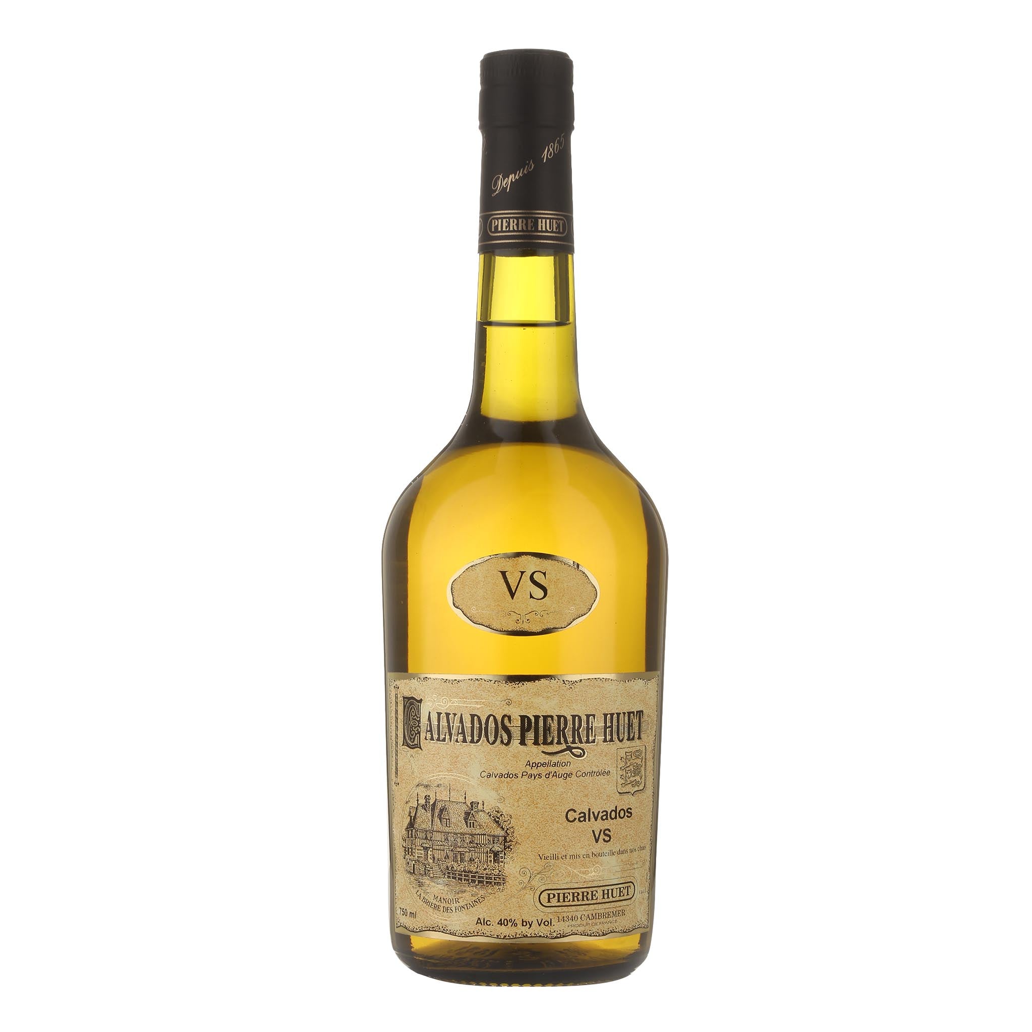 Pierre Huet Calvados AOC Pays d'Auge VS - French Cider, Inc.